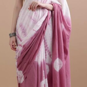 Cotton Mulmul Saree with blouse piece