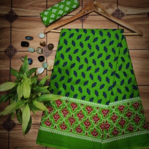 Cotton Mulmul Saree with blouse piece
