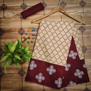 Cotton Mulmul Saree with blouse piece