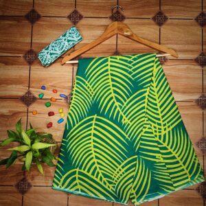 Cotton Mulmul Saree with blouse piece