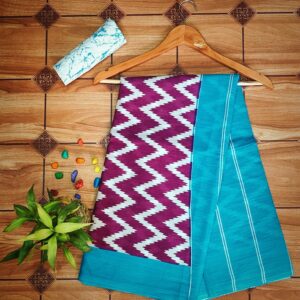 Cotton Mulmul Saree with blouse piece