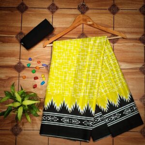 Cotton Mulmul Saree with blouse piece