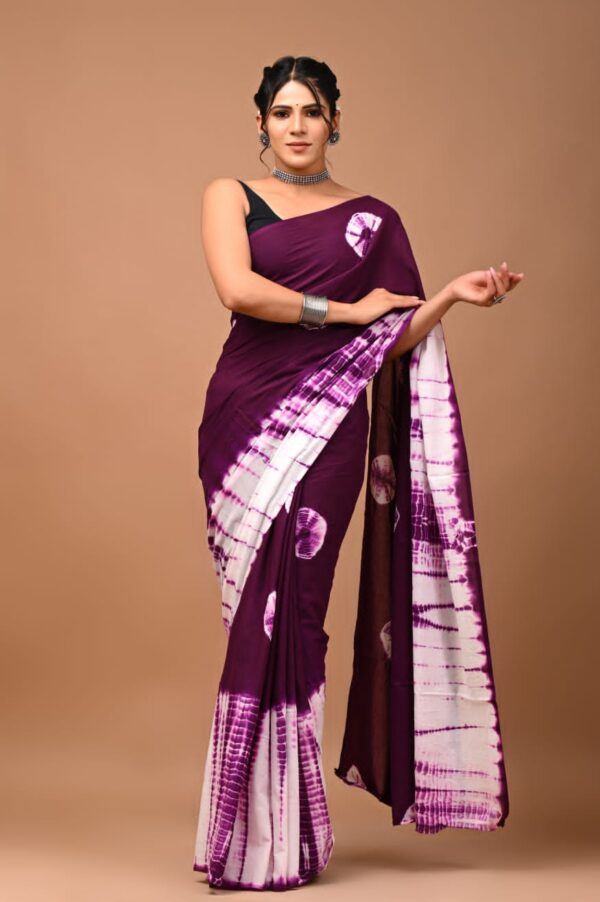 Soft Mulmul Cotton Sarees with blouse piece
