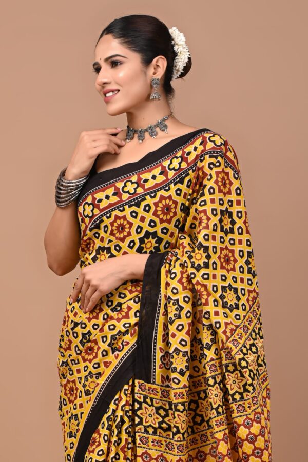 New Arrival Mul Mul Cotton Sarees - Image 7