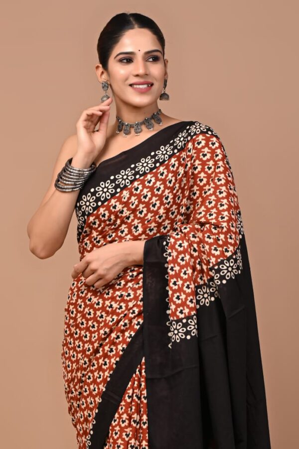 New Arrival Mul Mul Cotton Sarees - Image 10