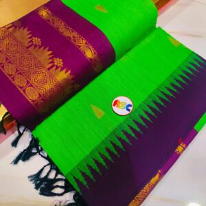 Trending South Cotton  Buti Gadhwal Sarees with Blouse Piece