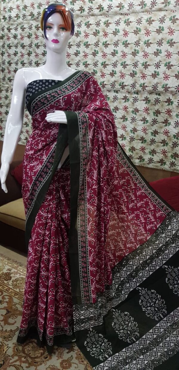 New Arrival Pure Mul mul Cotton Sarees