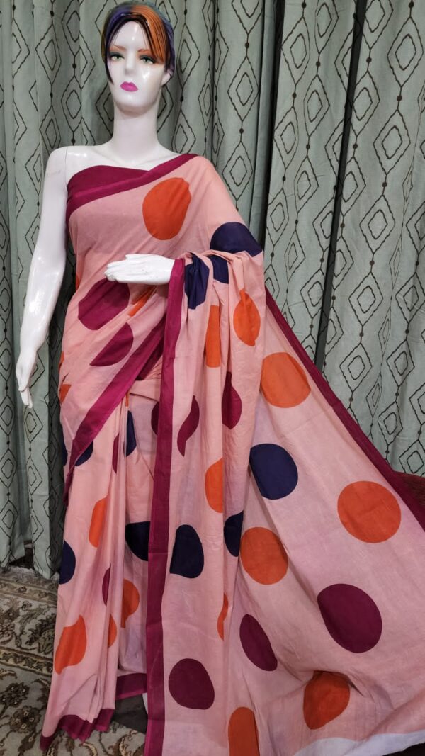 New Arrival Pure Mul Mul Cotton  Sarees