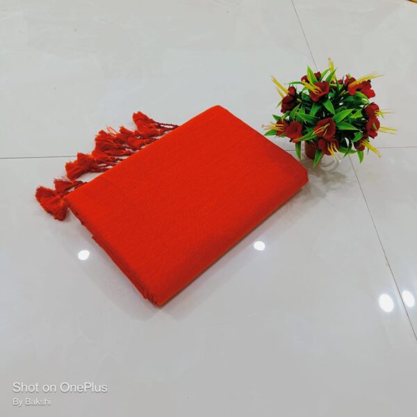 Handloom Soft Cotton Sarees with Running Blouse piece