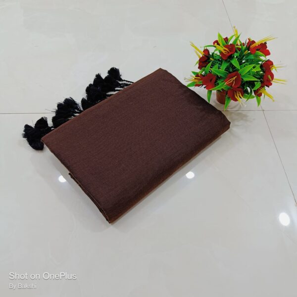 Handloom Soft Cotton Sarees with Running Blouse piece - Image 10