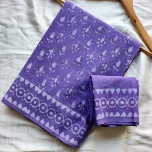 Trending Mulmul Cotton Sarees |  Hand Block Cotton Sarees
